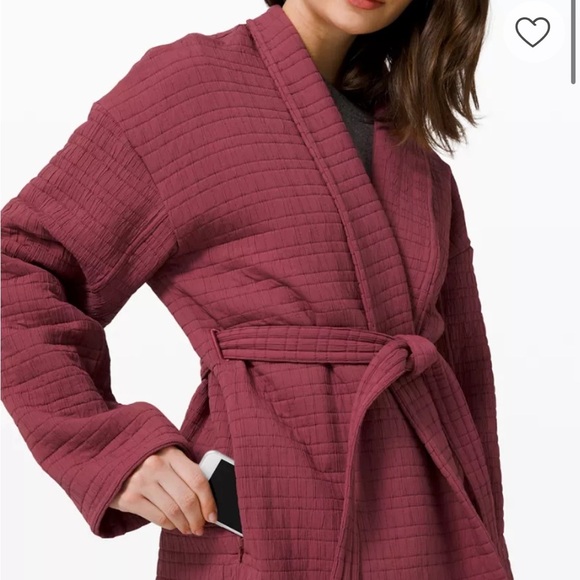 Lululemon Serene Travel Wrap Quiet Luxury Airport Outfit Fall Capsule Size 6 - Picture 3 of 9